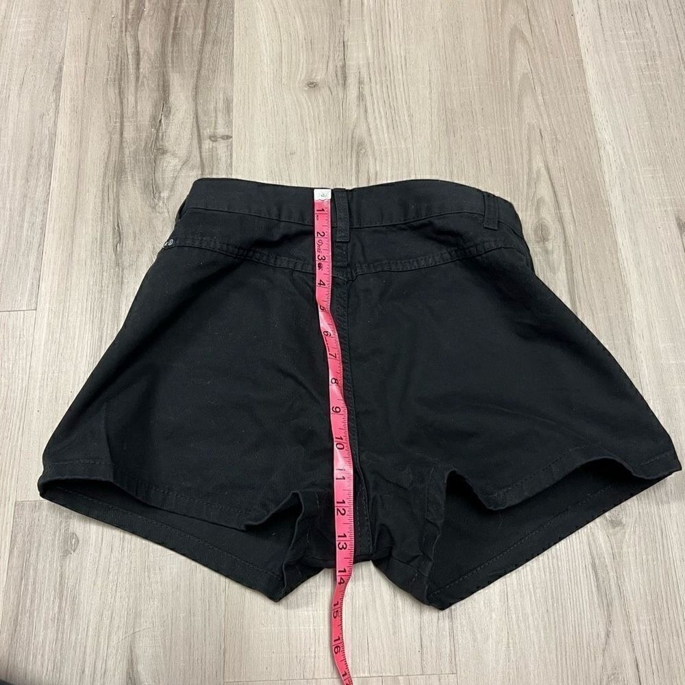 NWT vintage deadstock Y2k Jordache Black Button up Short Size 11/12 - Picture 7 of 14